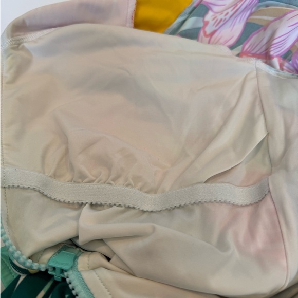 Trina Turk Women's Long Sleeve Zip Front swimsuit - Picture 12 of 12